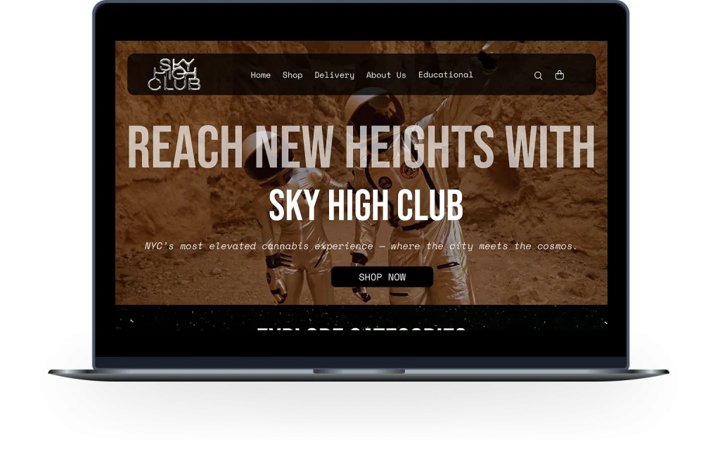 Sky High website